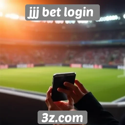 Experiência do usuário em dispositivos móveis no jjj bet login